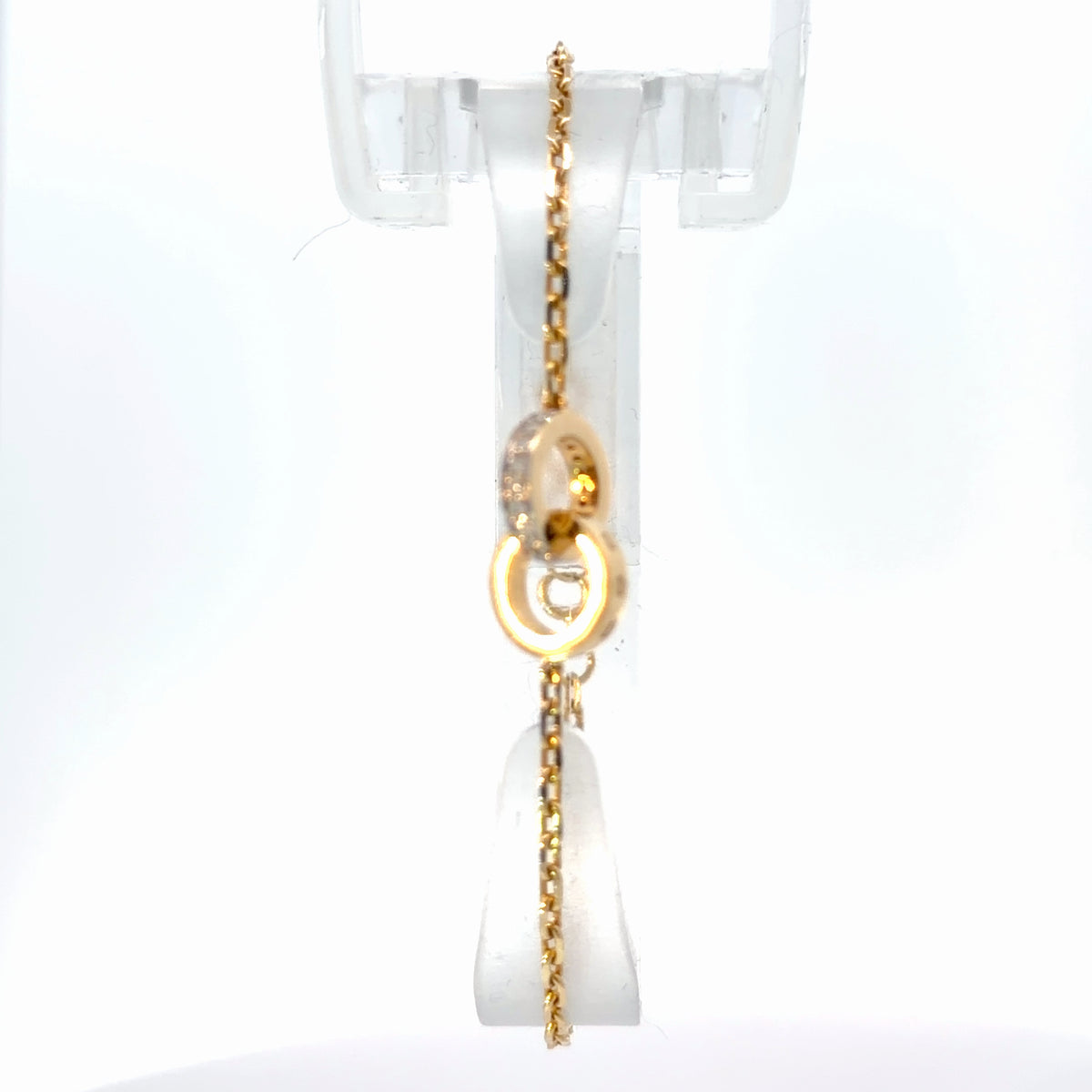 18K Yellow Gold Natural Diamond Bracelet — 0.23 CTW