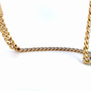 18K Yellow Gold Natural Diamond Chain — 31.41 CTW