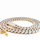 18K Yellow Gold Natural Diamond Chain — 31.41 CTW