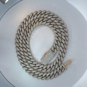 18K Yellow Gold Natural Diamond Chain — 31.41 CTW