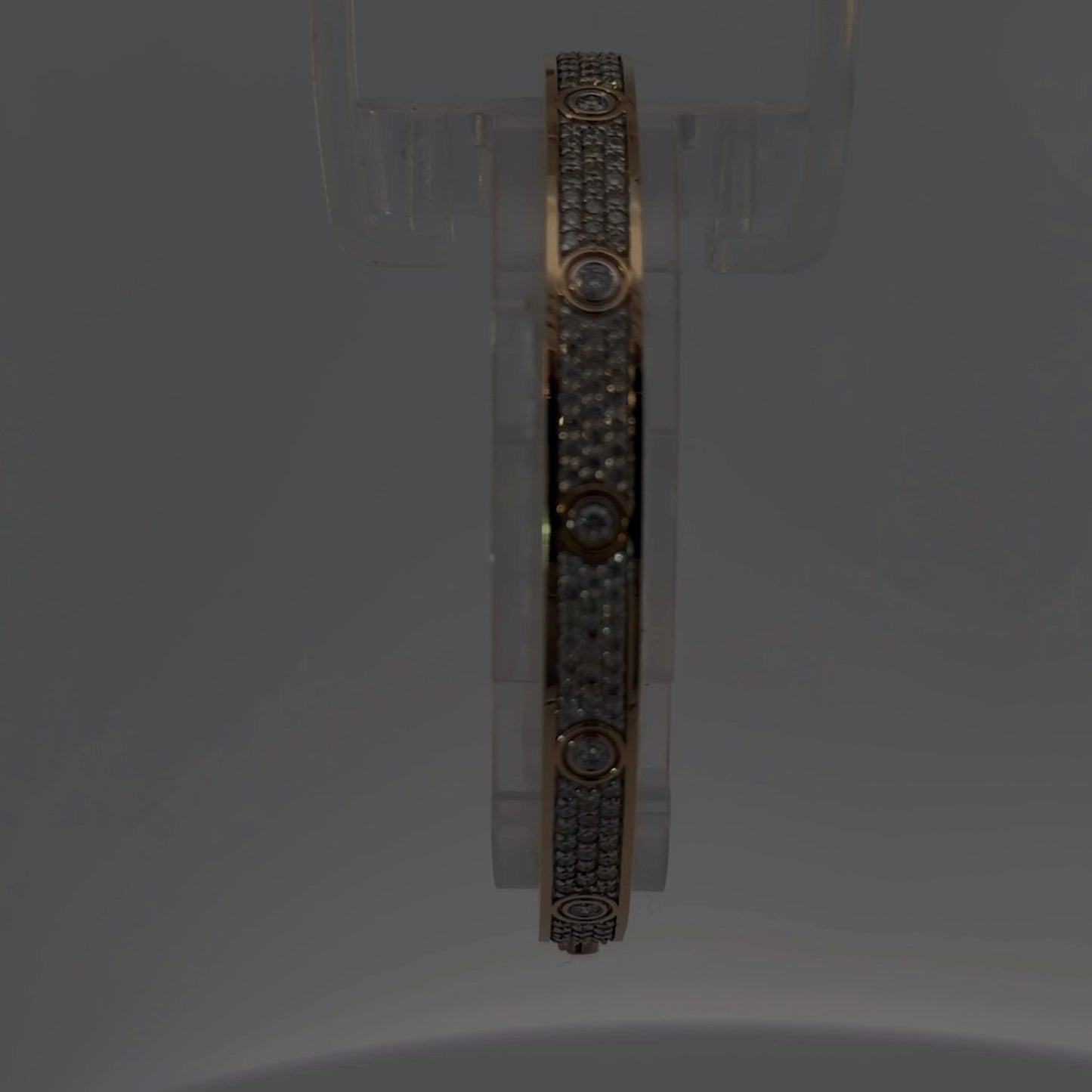 18K Yellow Gold Natural Diamond Bracelet — 3.30 CTW