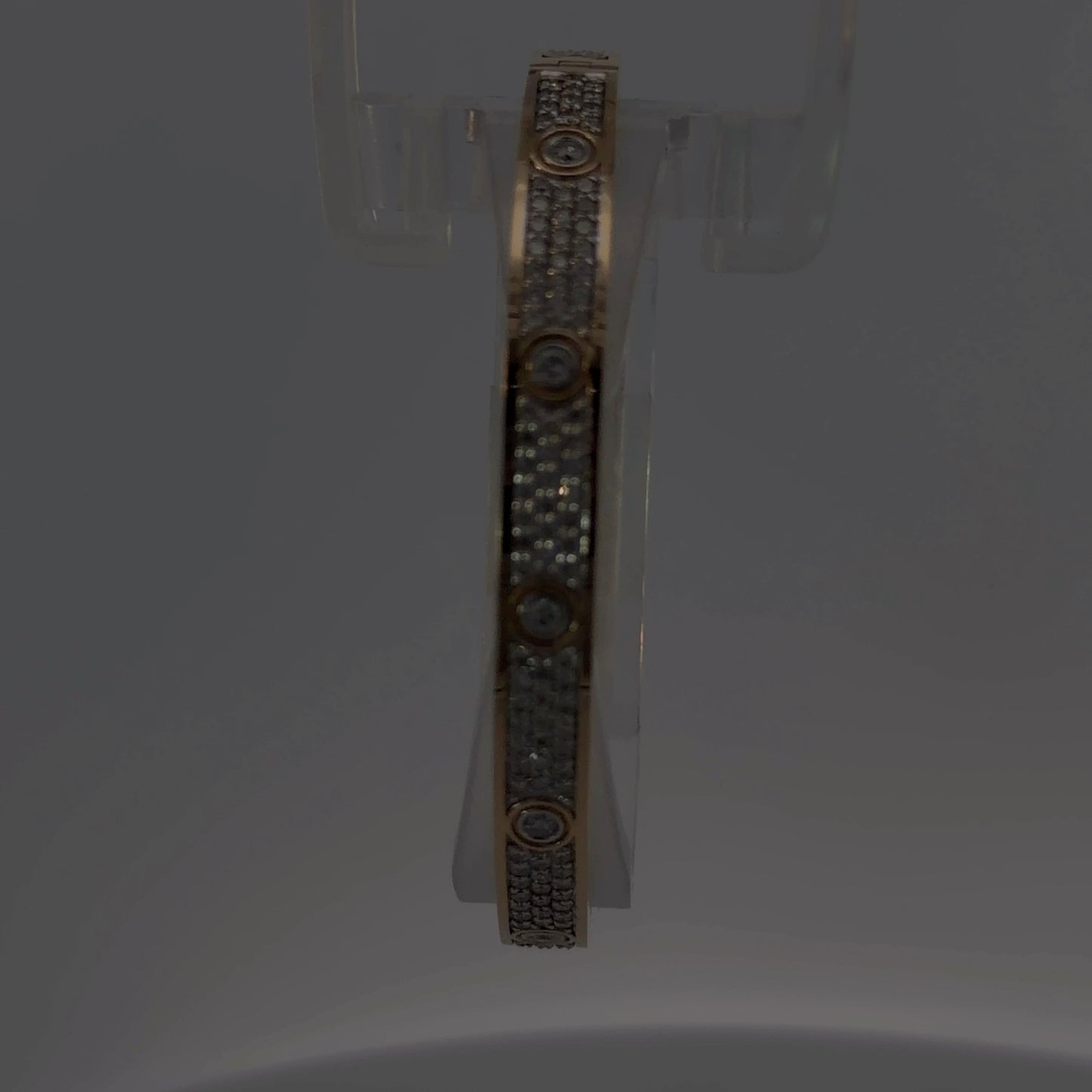 18K Yellow Gold Natural Diamond Bracelet — 3.30 CTW