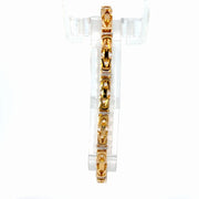 18K Yellow Gold Natural Diamond Bracelet — 0.86 CTW
