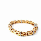 18K Natural Diamond Yellow Gold Bracelet — 2.12 CTW