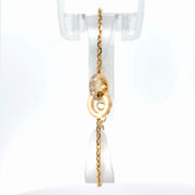 18K Yellow Gold Natural Diamond Bracelet — 0.23 CTW
