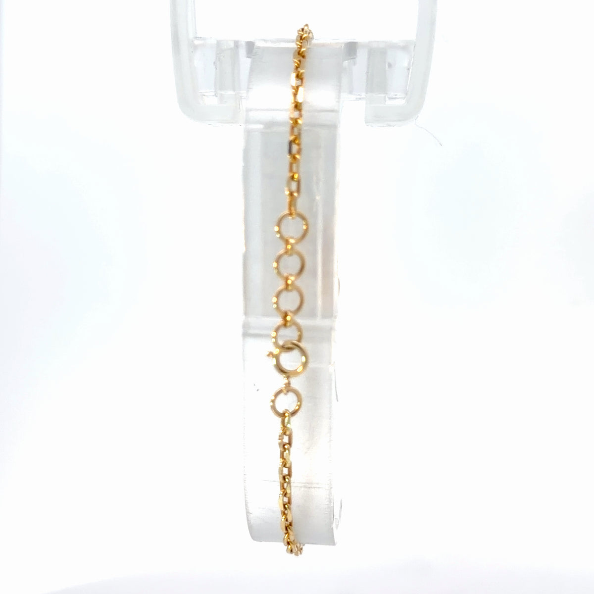 18K Yellow Gold Natural Diamond Bracelet — 0.23 CTW
