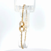 18K Yellow Gold Natural Diamond Bracelet — 0.23 CTW