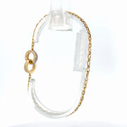 18K Yellow Gold Natural Diamond Bracelet — 0.23 CTW