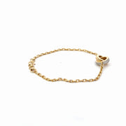 18K Yellow Gold Natural Diamond Bracelet — 0.23 CTW