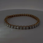 14K Yellow Gold Lab-Grown Diamond Bracelet — 19.94 CTW