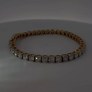 14K Yellow Gold Lab-Grown Diamond Bracelet — 19.94 CTW