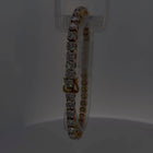 14K Yellow Gold Lab-Grown Diamond Bracelet — 19.94 CTW