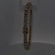14K Yellow Gold Lab-Grown Diamond Bracelet — 19.94 CTW