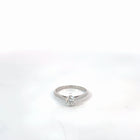 14K Natural Diamond White Gold Ring — 0.53 CTW