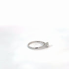 14K Natural Diamond White Gold Ring — 0.53 CTW