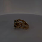 18K Yellow Gold Zambian Emerald Ring