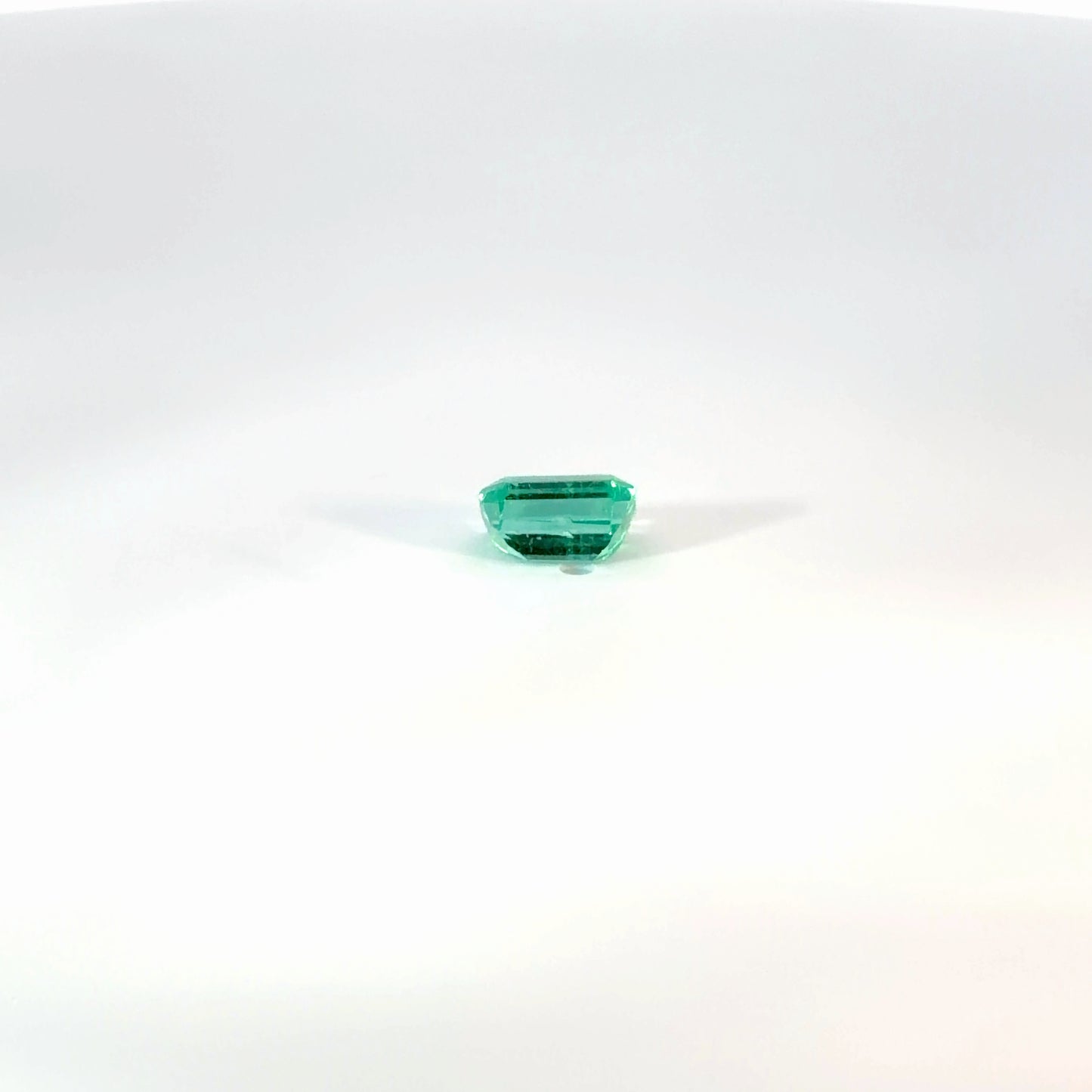 Loose Emerald Cut Vibrant Green Emerald Gemstone