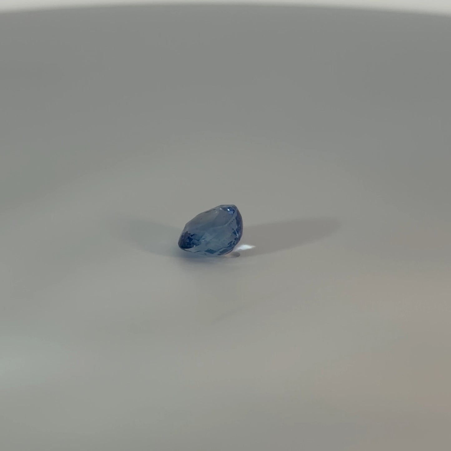 Round Cut Medium Blue Loose Sapphire