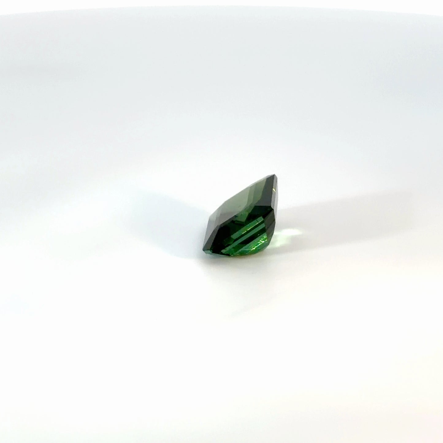 Emerald Cut Loose Green Tourmaline Gemstone