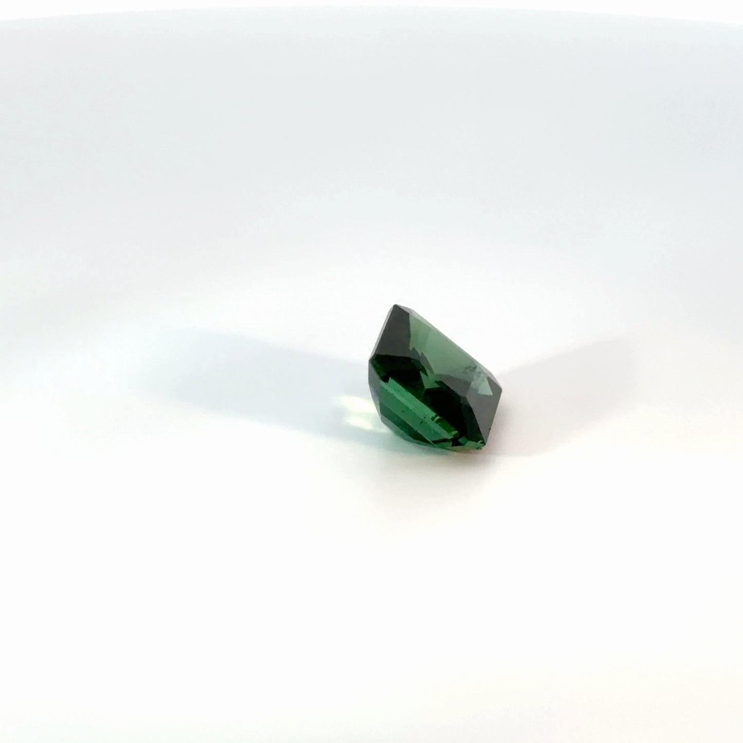 Emerald Cut Loose Green Tourmaline Gemstone