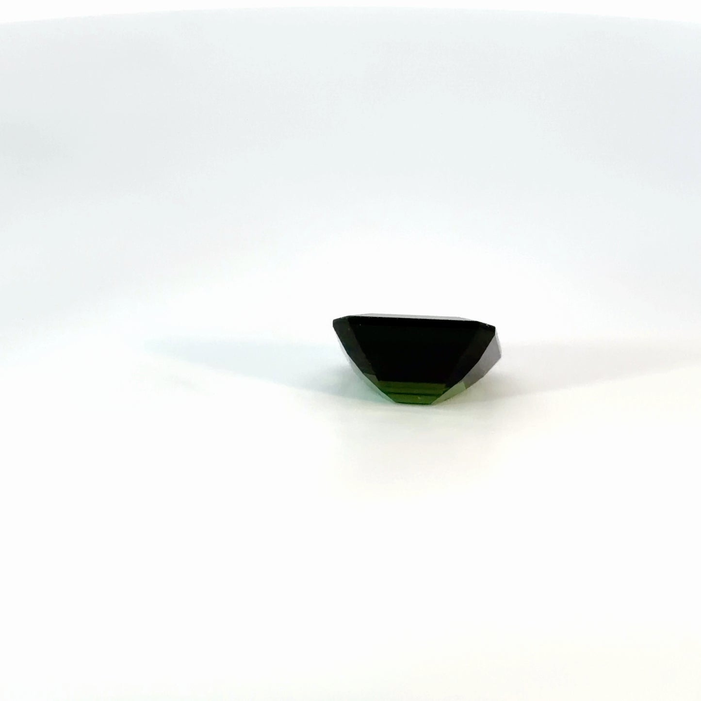 Emerald Cut Loose Green Tourmaline Gemstone