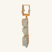 18K Yellow Gold Natural Diamond Pendant — 5.76 CTW