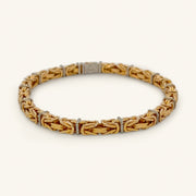 18K Yellow Gold Natural Diamond Bracelet — 0.86 CTW