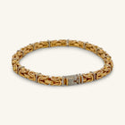 18K Yellow Gold Natural Diamond Bracelet — 0.86 CTW